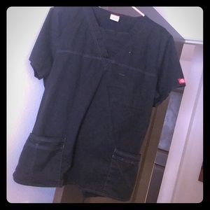 Black dickies scrub set